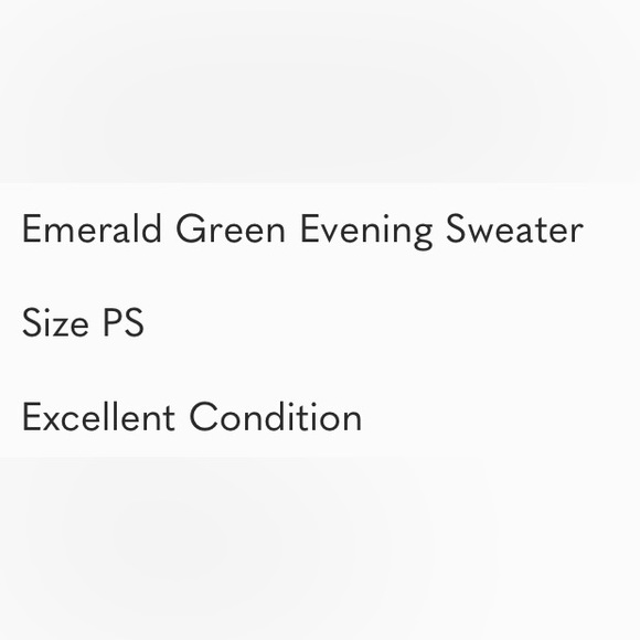 EUC Green Sweater Size PS - Comfortable 🍀 Christmas Soft Comforting - Picture 3 of 3